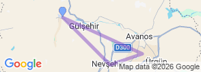 6 Days Nevsehir/Cappadocia City & Cooking Tour Map