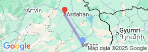 5 Days Ardahan City & Cooking Tour Map