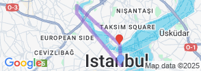 Istanbul Old City Private Shore Excursion – Hagia Sophia, Blue Mosque & Topkapi Palace Tour Map