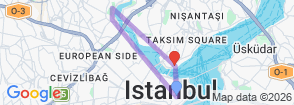Private Istanbul Shore Excursion Map