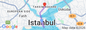 Evening Food Tour in Istanbul: Local Delicacies & Sunset Walk from Sultanahmet to Galata Map