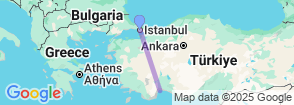 7 Days Turkey Golf Tour Package Map