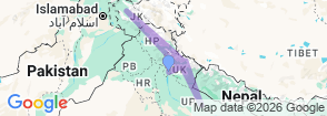 10 Days Char Dham Yatra Package Tour Map