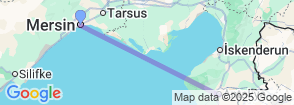 Daily Mersin & Antakya Tour Map