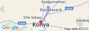 4 Days Konya Cultural Vacations Tour Map