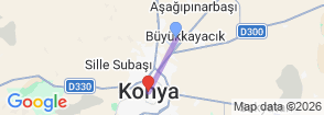 4 Days Konya Cultural Vacations Tour Map