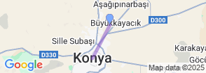6 Days Konya City Cultural Tour Map
