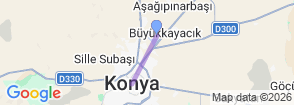 6 Days Konya City Cultural Tour Map