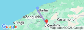 6 Days Bartin City & Cooking Tour Map