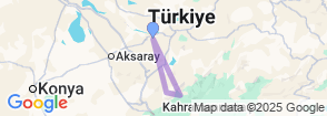 12 Days Cappadocia – Taurus Mountains Trekking Tour Map