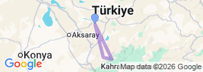 12 Days Cappadocia – Taurus Mountains Trekking Tour Map