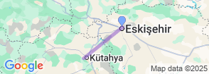 6 Days Eskisehir City & Kutahya Tour Map