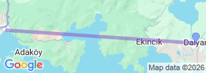 Daily Marmaris Boat Tour from Dalyan Map