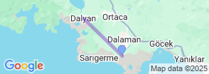 5 Days Cheap Holidays to Dalyan Map