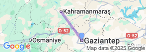 6 Days Gaziantep Travel Guide Map