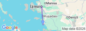 Daily Izmir Smyrna Tour from Didim Map