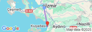 6 Days Kusadasi City Historical Tour Map