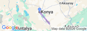 3 Days Karaman City Tour Map