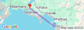 Daily Dalyan Tour from Oludeniz Map