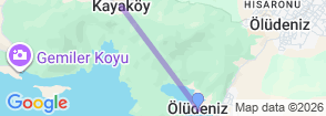 Daily Fethiye Horse Riding Tour from Oludeniz Map