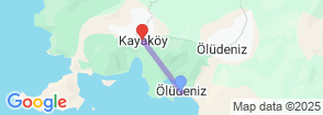 Daily Kayakoy Village Tour from Oludeniz Map