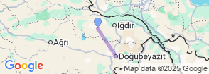 6 Days Turkey East Igdir Citys Tour Map