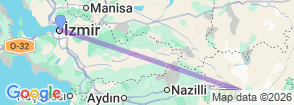 Daily Pamukkale Tour from Izmir: Discover Cotton Castle & Ancient Hierapolis Map