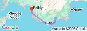 3 Days Olympos Oludeniz Blue Cruises Tour Map