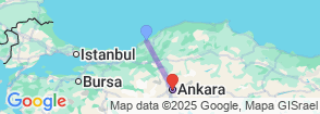3 Days Zonguldak - Ankara Tour Map