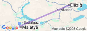 6 Days Malatya City & Elazig Tour Map