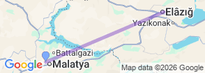 6 Days Malatya City & Elazig Tour Map