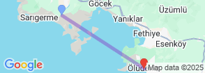 3 Days Oludeniz City Tour Map