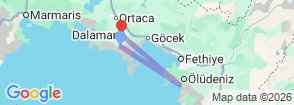4 Days Oludeniz City & Cooking Tour Map