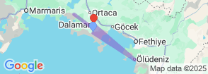 6 Days Oludeniz & Dalyan City Tour Map