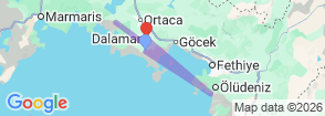 6 Days Oludeniz & Dalyan City Tour Map