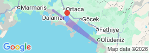 6 Days Oludeniz & Dalyan City Tour Map