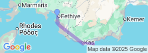 7 Days Fethiye Kekova Blue Cruises Map