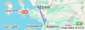 Daily Izmir Tour from Selcuk Map