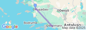 Daily Dalyan Tour from Selcuk Map