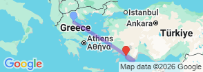 8 Days Olympos Fethiye Olympos Blue Cruises Tour Map