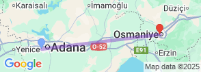 3 Days Osmaniye Historical Tour Map
