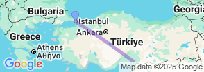 3 Days Osmaniye City Tour Map