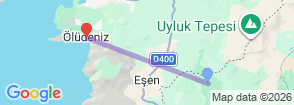 Daily Fethiye Oludeniz Tour from Saklikent Map