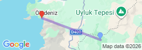 Daily Fethiye Oludeniz Tour from Saklikent Map