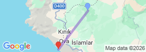 Daily Patara Tour from Saklikent Map