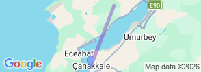4 Days Canakkale Tour & Gallipoli Tour Map