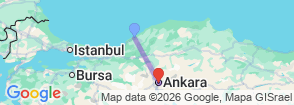 Daily Zonguldak Capital City Ankara Tour Map