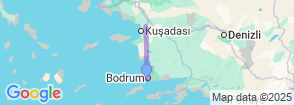 Daily Ephesus Tour from Bodrum Map