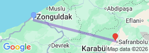 Daily Zonguldak – Safranbolu Tour Map