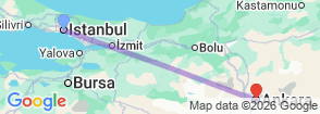 5 Days Istanbul & Ankara by Speed Train Tour Map